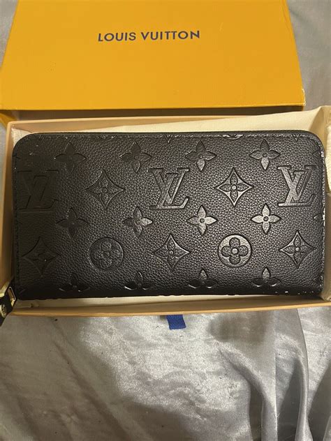 louis vuitton monogram empreinte zippy wallet